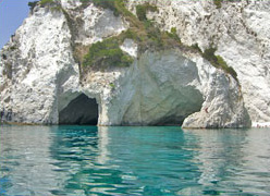 Marathonissi Caves
